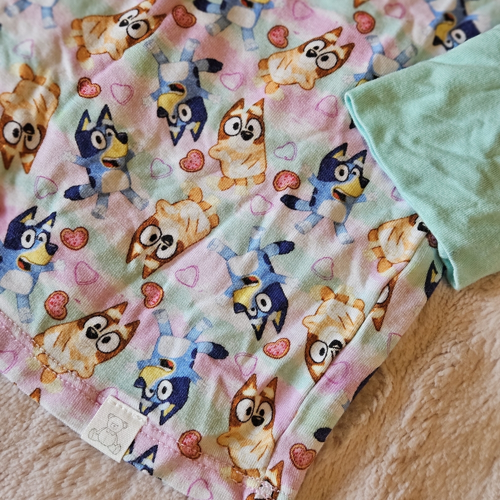 Little Snuggles By Charlies Project Bluey And Bingo Pajamas - Picture 4 of 6